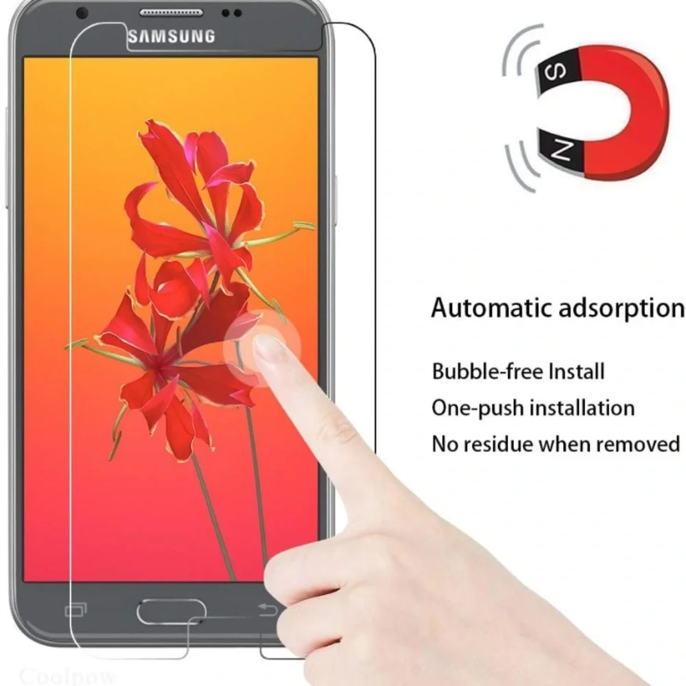 NWT 3Pk Screen Protector for Samsung J3, Anti Scratch, Ultra Clear, Bubble Free